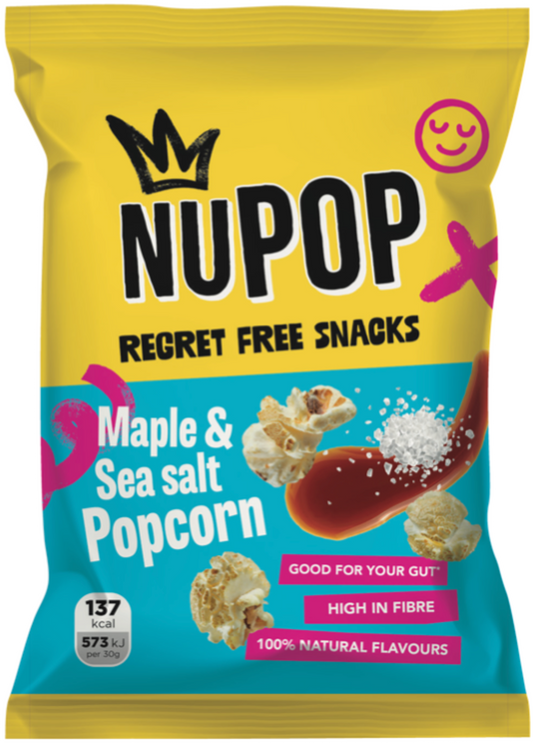 Maple & Sea Salt Popcorn (30g)